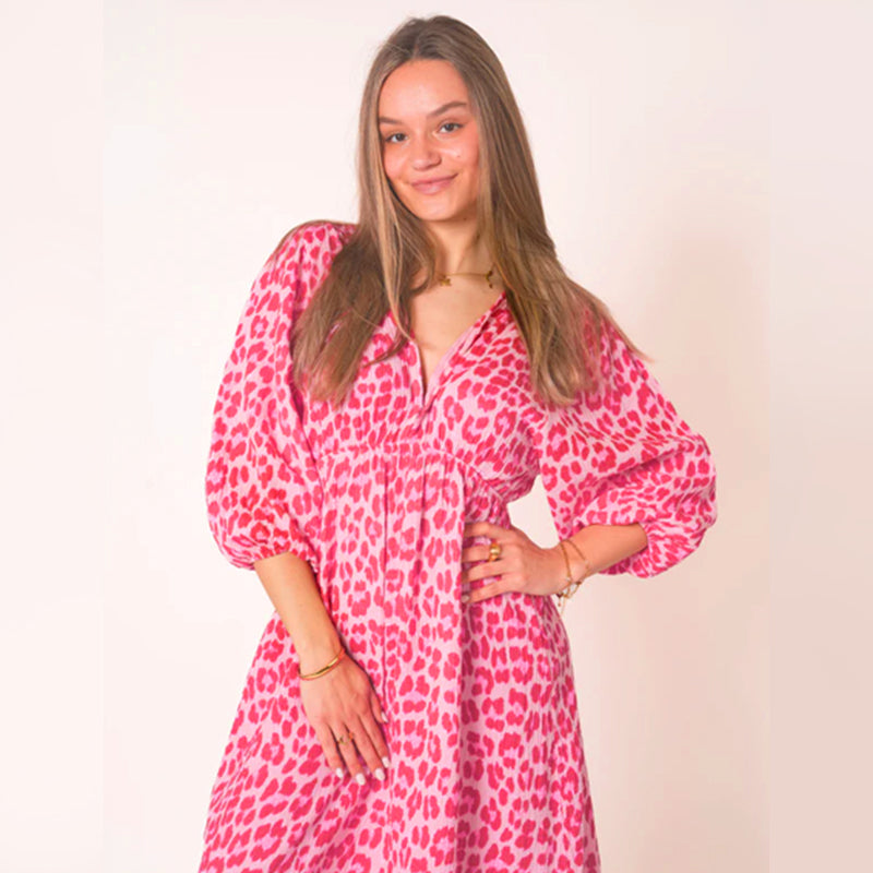 Sofie – Abito estivo floreale con scollo a V