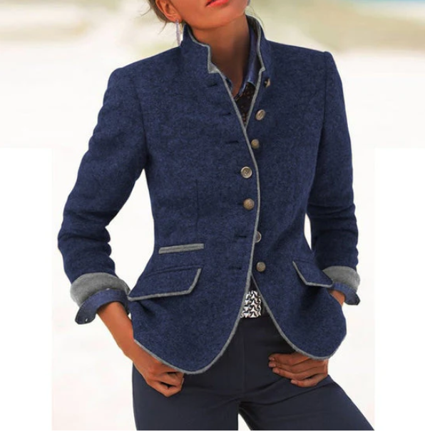 VALERY™|CARDIGAN A COLLO ALTO